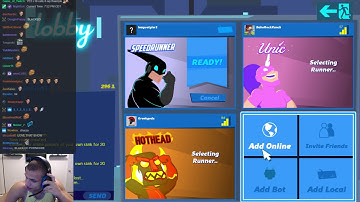 Tyler1 Plays SpeedRunners with GreekGodx & Babo