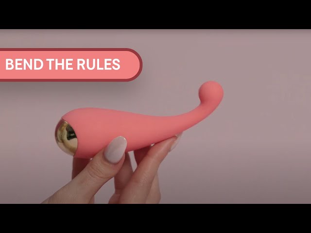 New BEND THE RULES | Flexible Mini Wand Vibe from PURE ROMANCE