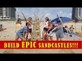 Sand Castle Lessons with Andy Hancock - just the best Family time!
