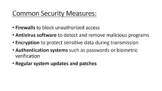 MIS | Information system security & controls | Lecture 2(first part)
