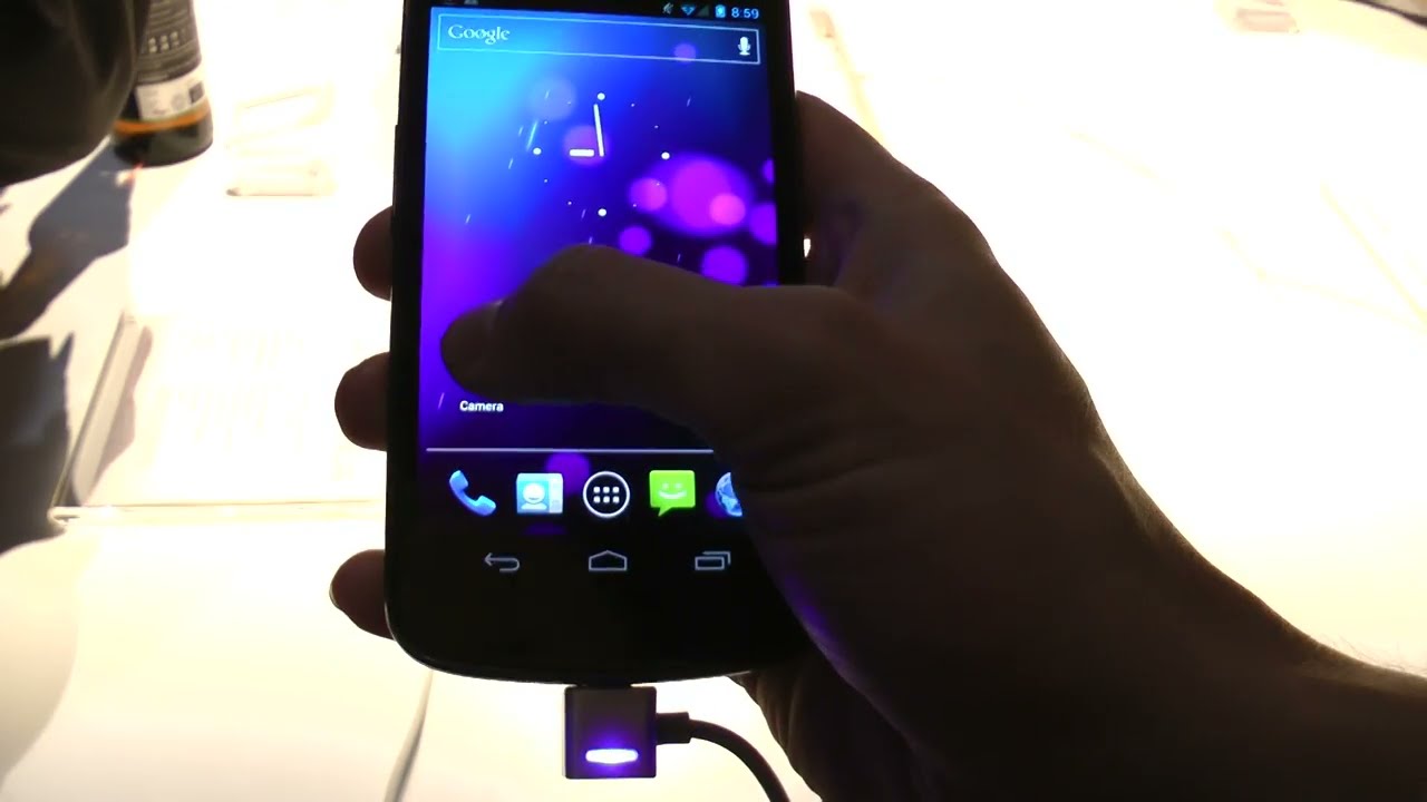 Video till En närmare titt på Galaxy Nexus