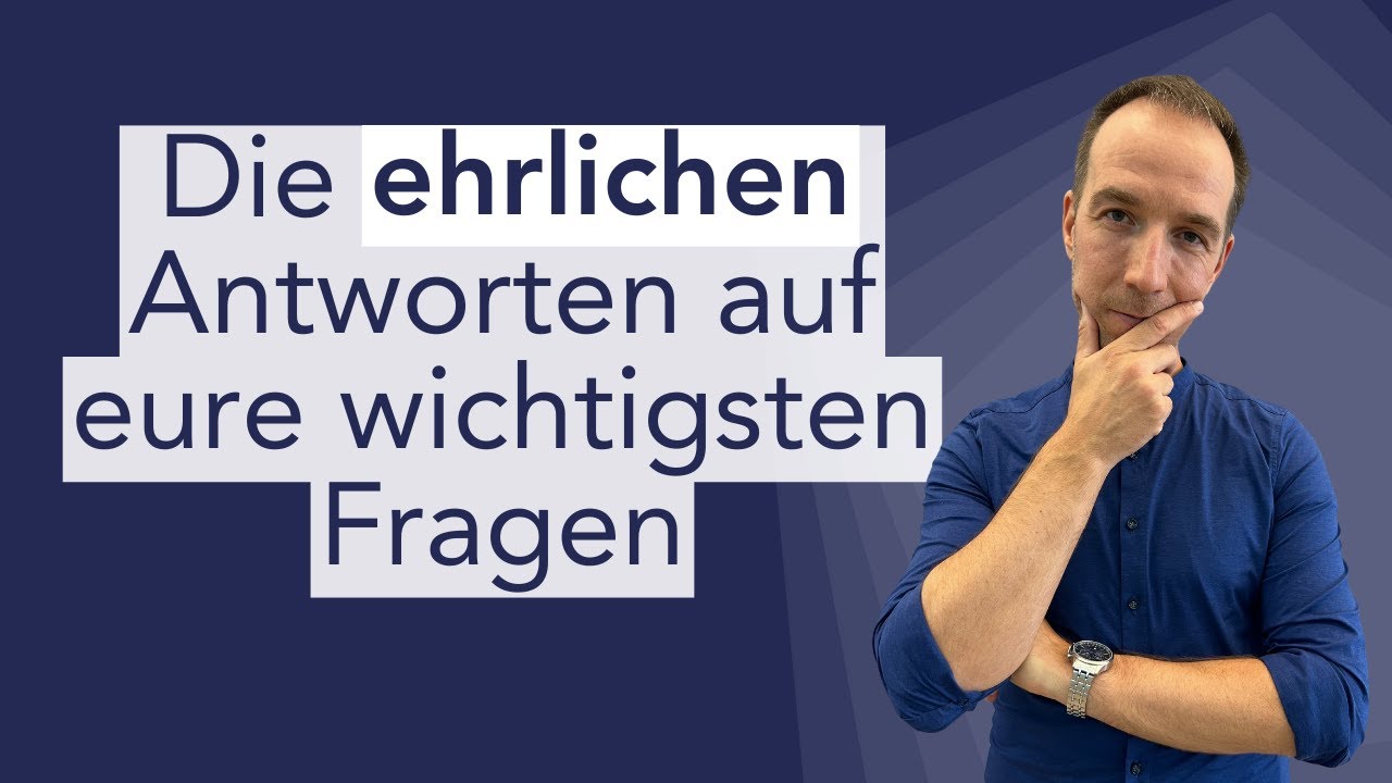 Steffen beantwortet Eure Fragen