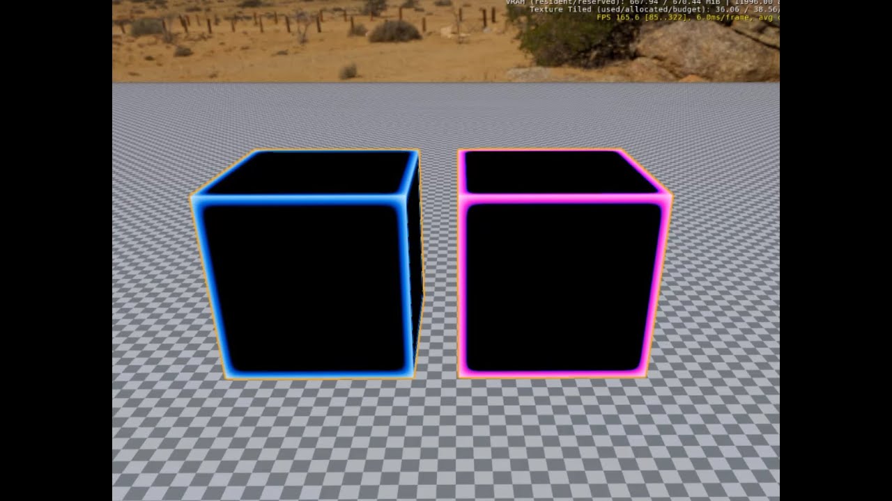 Setting up a material in O3DE. EmissiveEdge - YouTube