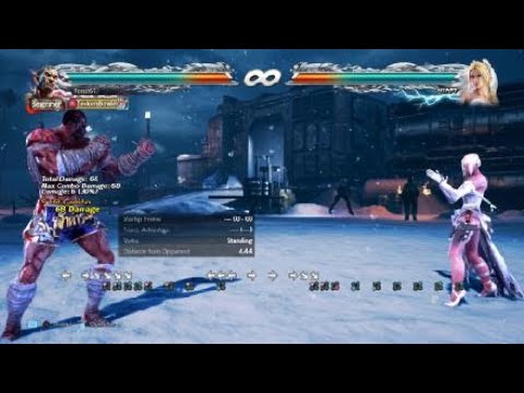 Fahkumram Counterhit 4 Staple Range Dependent Combo 68 Damage 9 Hits Season 4.22 TEKKEN™7_2022020408