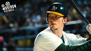 Hatteberg's Homerun Victory Moment | Moneyball (Brad Pitt, Jonah Hill) screenshot 4