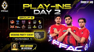 [PK] FFAC Play-Ins Day 2 | Free Fire Asia Championship