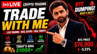 🔴 Crypto Trading Live: BTC Price Prediction Today | Bitcoin Live Trading #bitcoin #cryptotrading