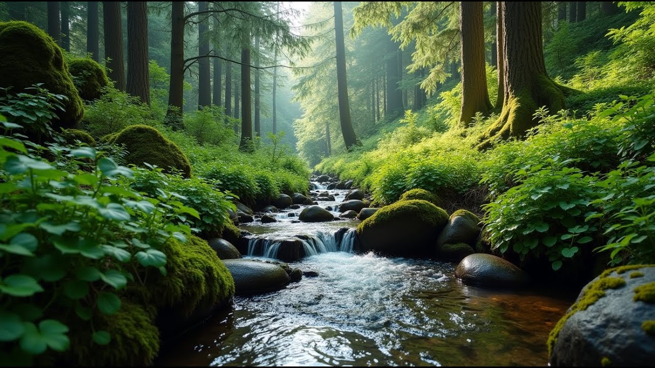 River Meditation – Peaceful Flowing Water