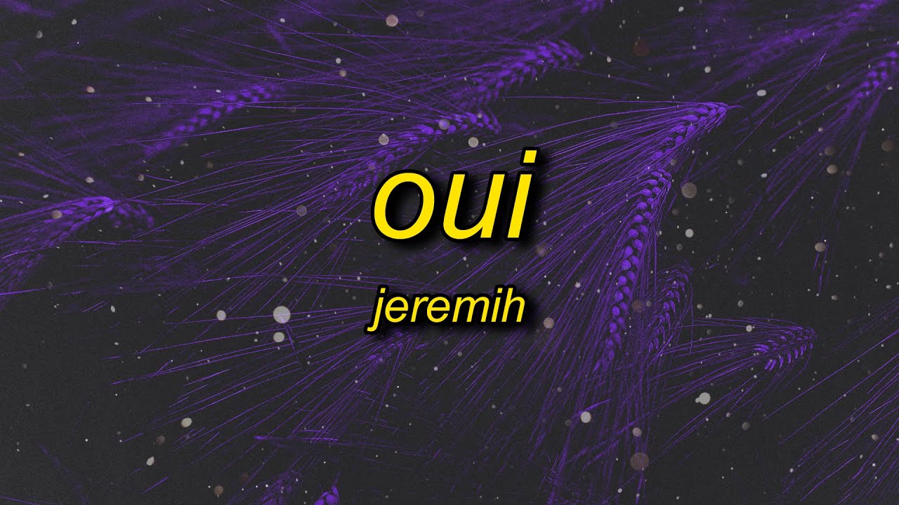 ⁣Jeremih - oui (TikTok Remix) Lyrics | oh yeah oh oh yeah song there's no we without you and i