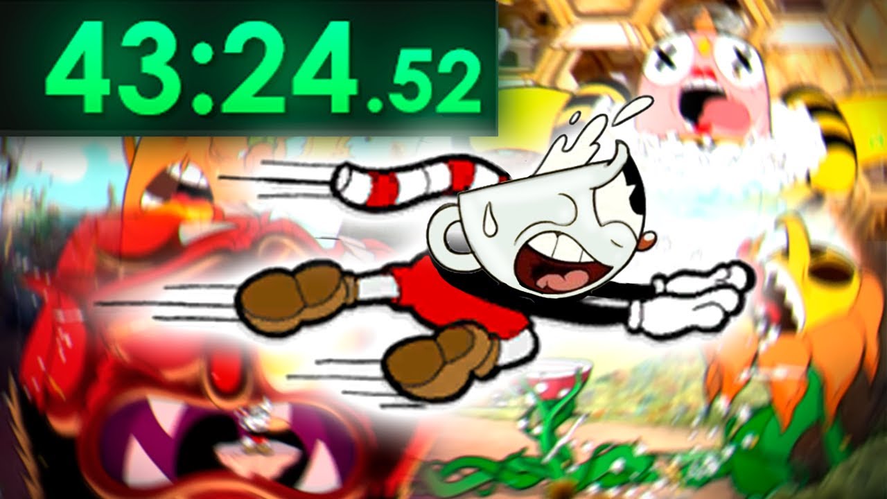 Fiz uma Speedrun de Cuphead... e foi ESTRESSANTE.