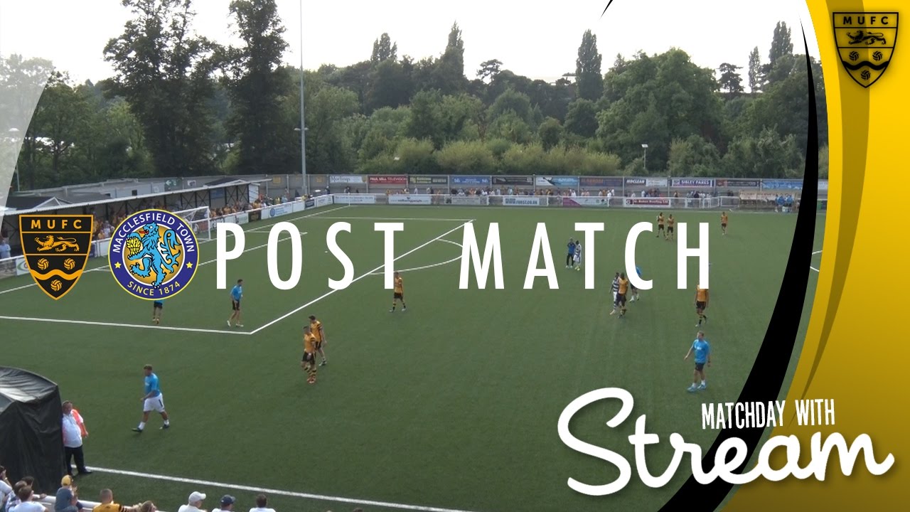 Maidstone United Vs Macclesfield (29/10/16) POST MATCH - YouTube