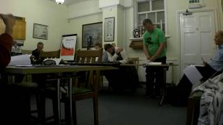 Oakham Town Council Full Council Meeting 12th September 2018 Part One