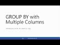 Select Multiple Columns From Table But Group By One