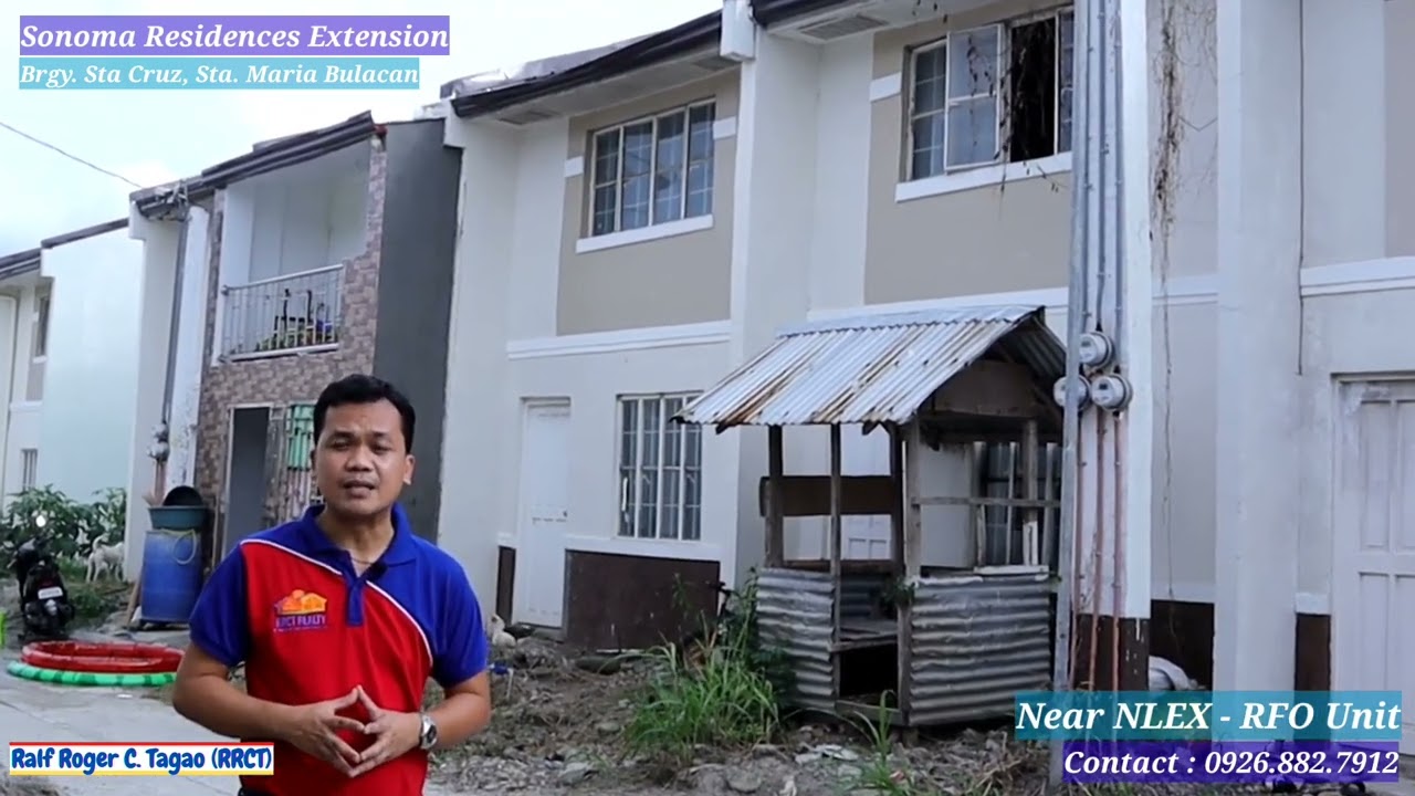 Ready For Occupancy Unit Sonoma Residences Extension Sta Maria