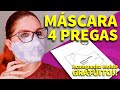 MÁSCARA DE PROTEÇÃO 4 PREGAS - FAMÍLIA DIY