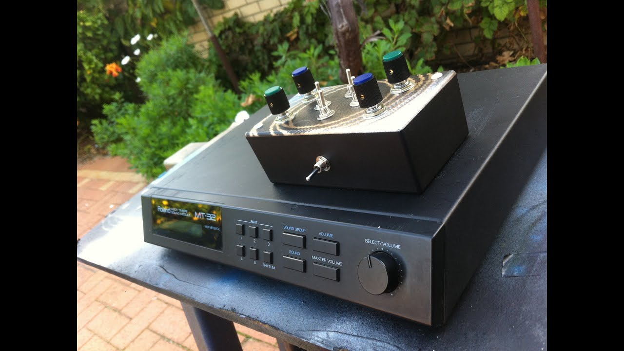 CBMods Circuit Bent Roland MT-32 MIDI Sound Module