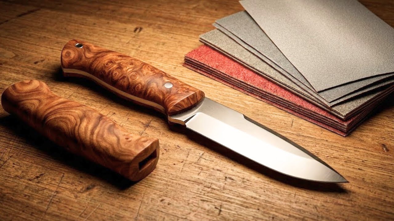 Why This Knife Handle Takes Longer Than the Blade – Shaped by Hand, Millimeter by Millimeter | ASMR