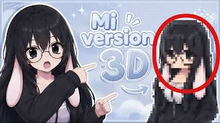 🐰 ¡Creé mi propio VTuber 3D pero... soy pobre! | De 2D a 3D con MASCOZ
