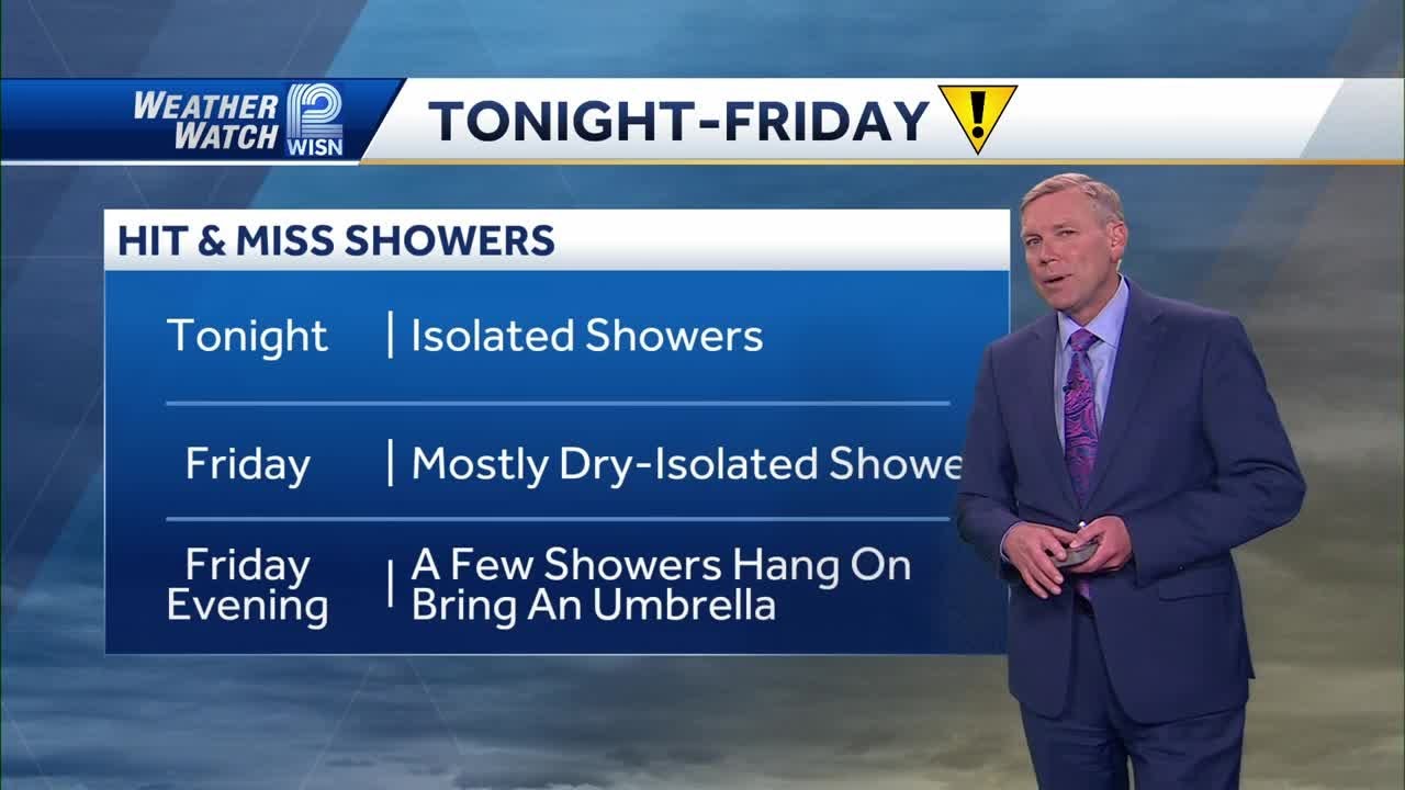 5/1 Evening forecast: Showers to sunshine - YouTube