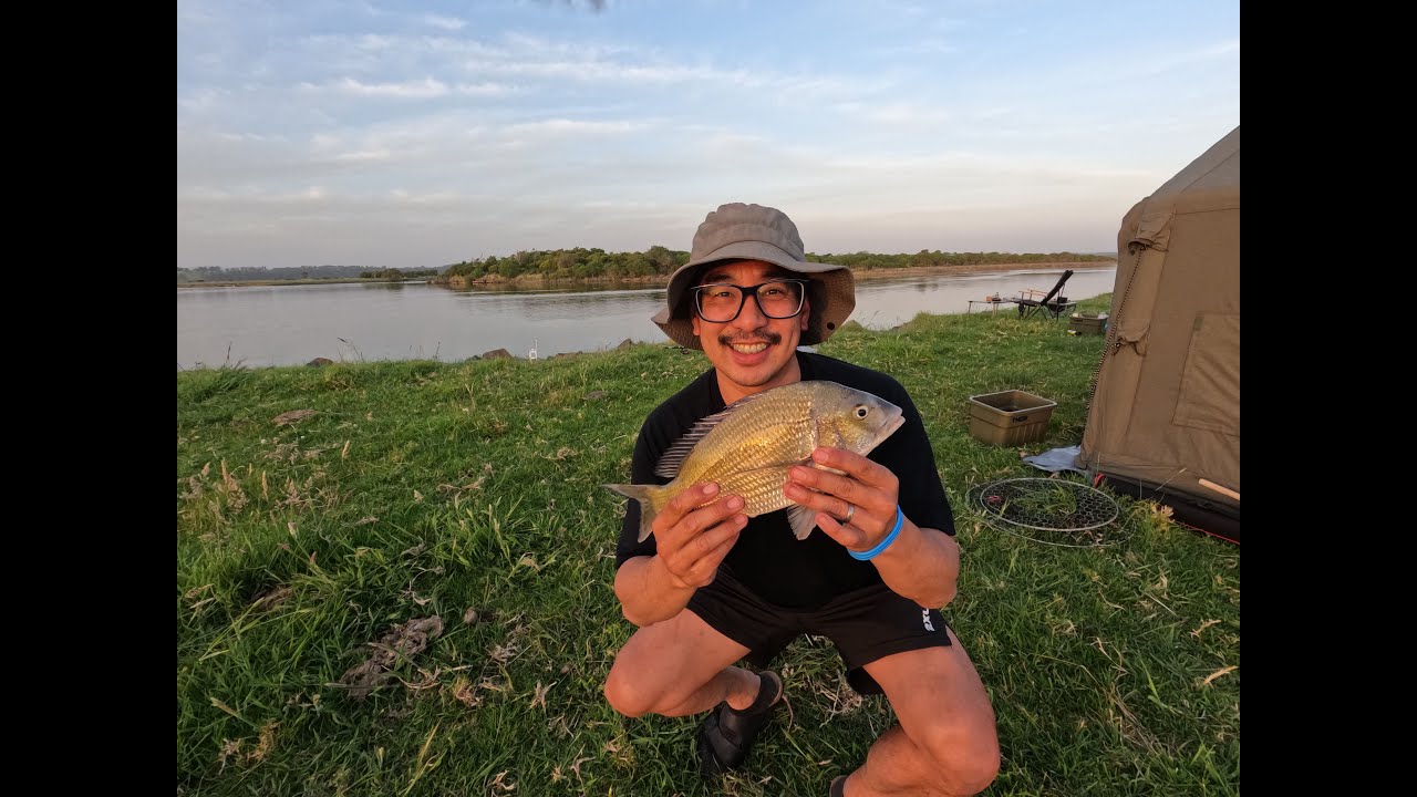 FINALLY GOT MY FIRST FISH SOLO!!! Camp Cooking at the Snowy River Australia