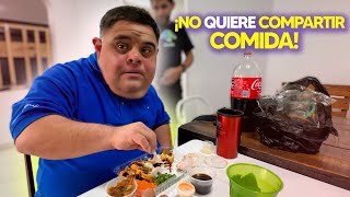 RAMONCITO gets ANGRY because he is being asked for some of his SUSHI