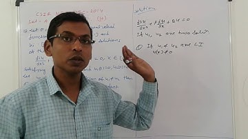 CSIR NET DEC-2014 Q.NO -91  SET-C ANSWER KEY - WRONSKIAN