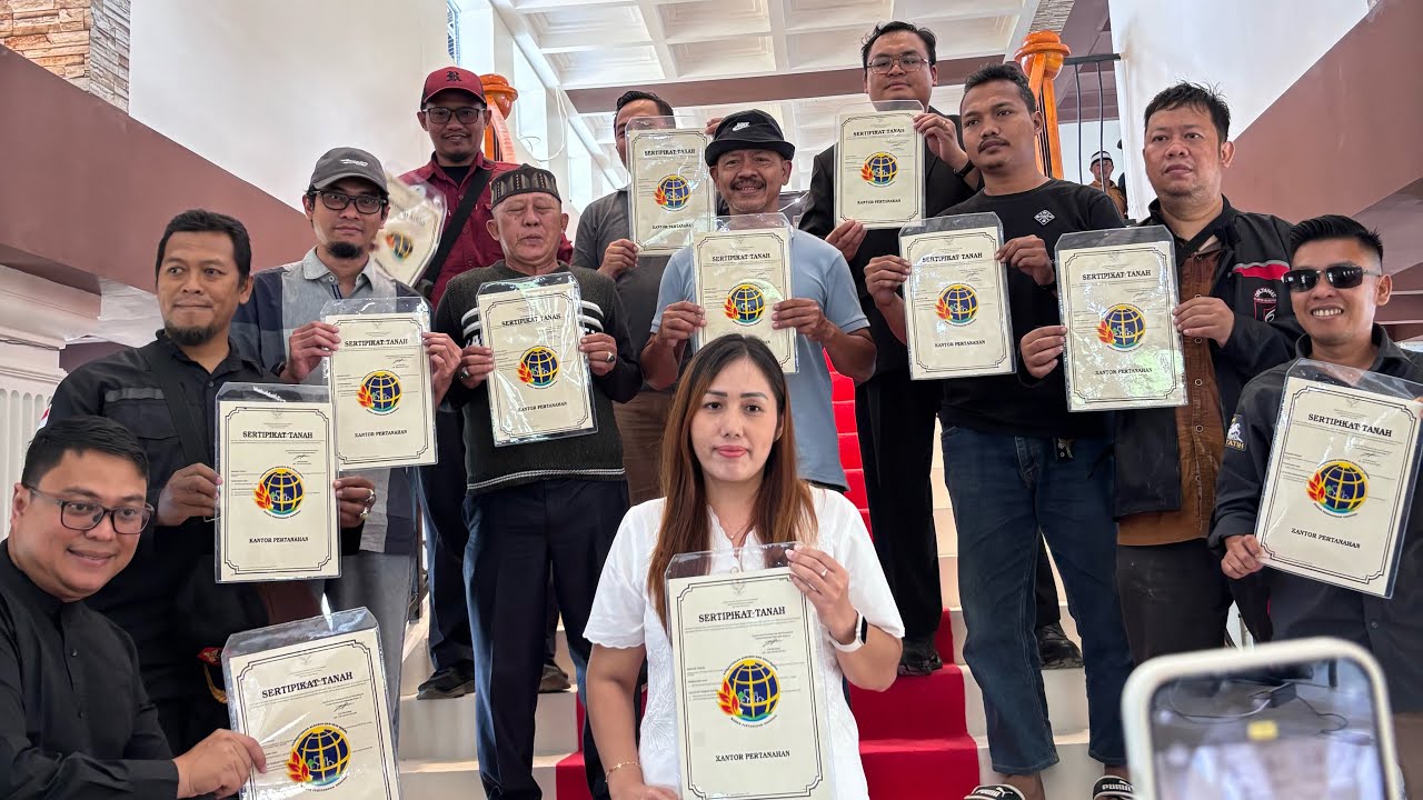 Serah Terima SHM The Hanjawong Villas