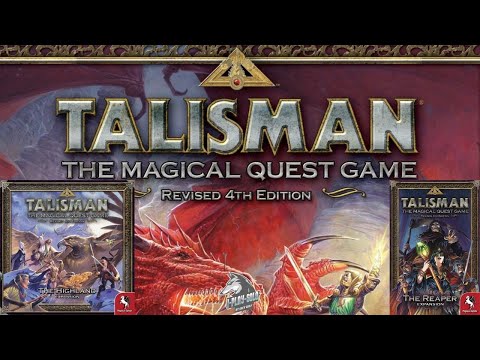 1-Настольная игра Талисман | Высокогорье | Жнец (Talisman|The Highland|The Reaper). Прохождение 1