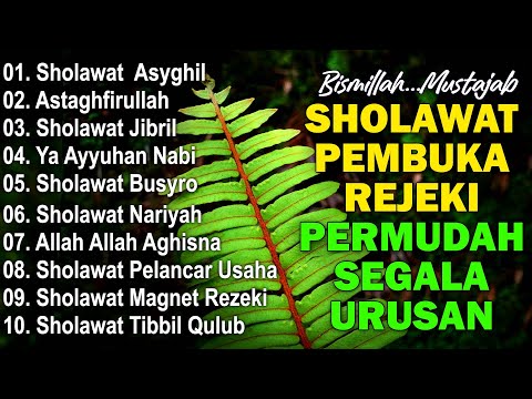 DJ SHOLAWAT TERBARU 2025 SLOW BASS - SHOLAWAT PENARIK REZEKI TERBARU 2025 - HABBITAK ALA BALI