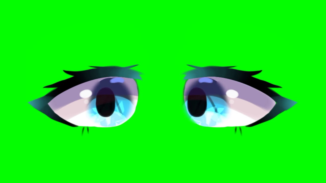 Green Screen Eyes Gacha Free To Use Read Description Youtube