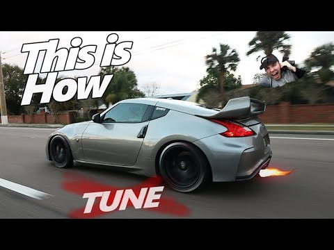 How to Make Your Car 2 STEP/SHOOT FLAMES! (370z) No Tune Needed | Danny Z