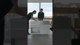 The Square Island from #TERMINO #modularkitchen #modulardesign