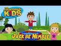 Jack Be Nimble The Countdown Kids Kids Songs Nursery Rhymes Lyric Video