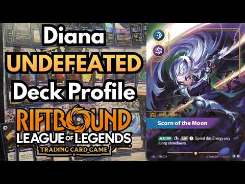 Undefeated Diana Deck Profile│Riftbound Vendetta