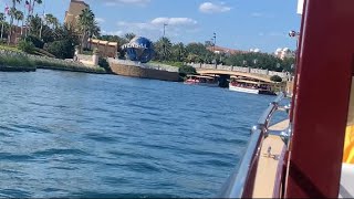 Using the Water Taxi’s from Cabana Bay!