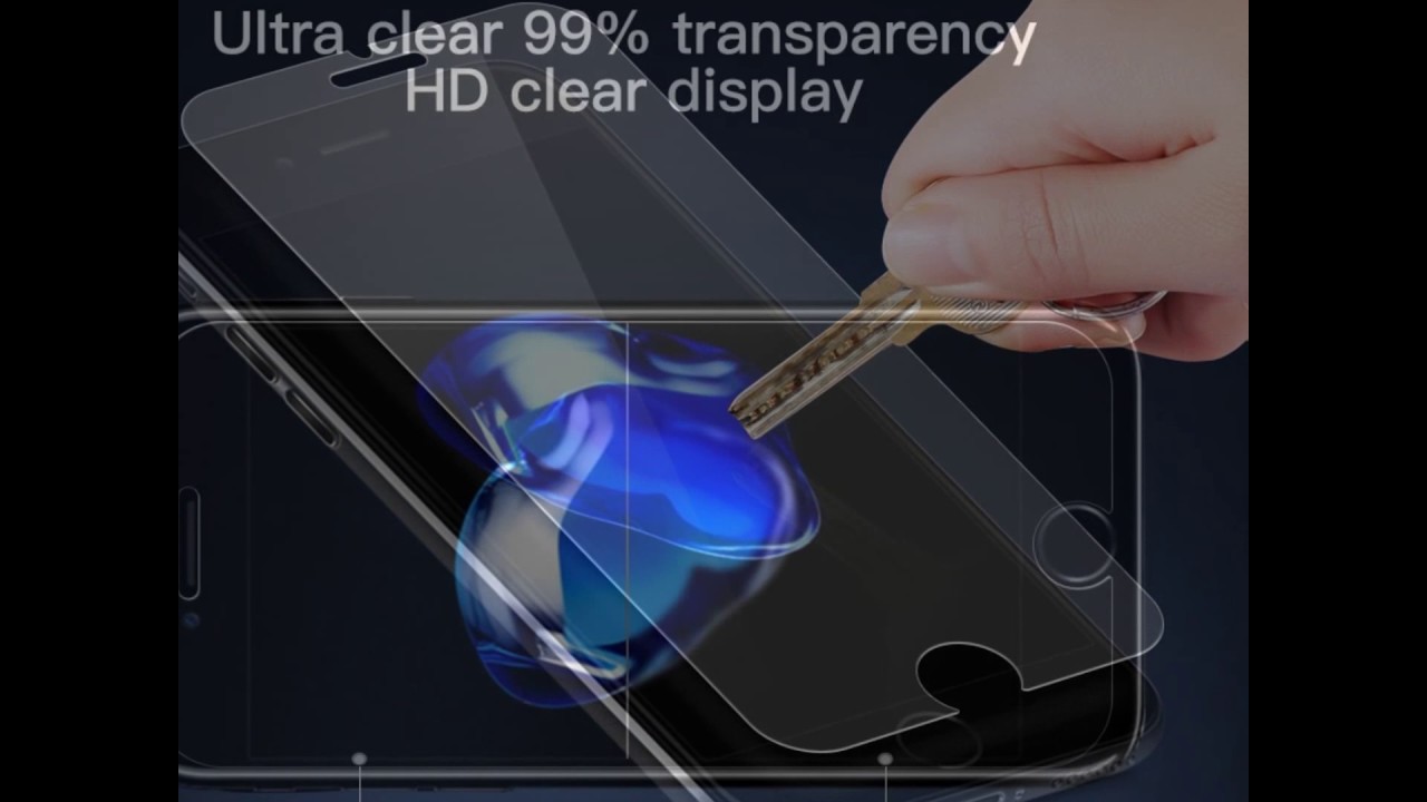 Vontox Pellicola Protettiva in Vetro Temperato per iPhone 7