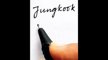 jungkook and comment your name and song⬇️#btsjungkook #letters #calligraphy #taehyung