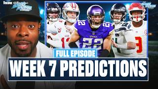 Information NFL Week 7 PREDICTIONS w/ Vikings Harrison Smith: 49ers-Falcons, Seahawks-Chiefs, Lions-Packers Update