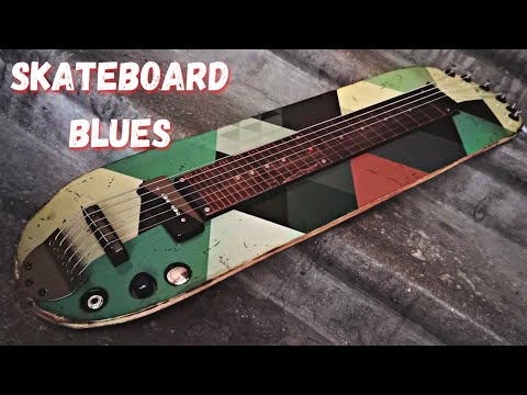 Skateboard Slide Guitar 