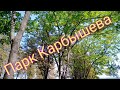 Чугуев опустевший парк Карбышева. 2021 Осень, наши дни.