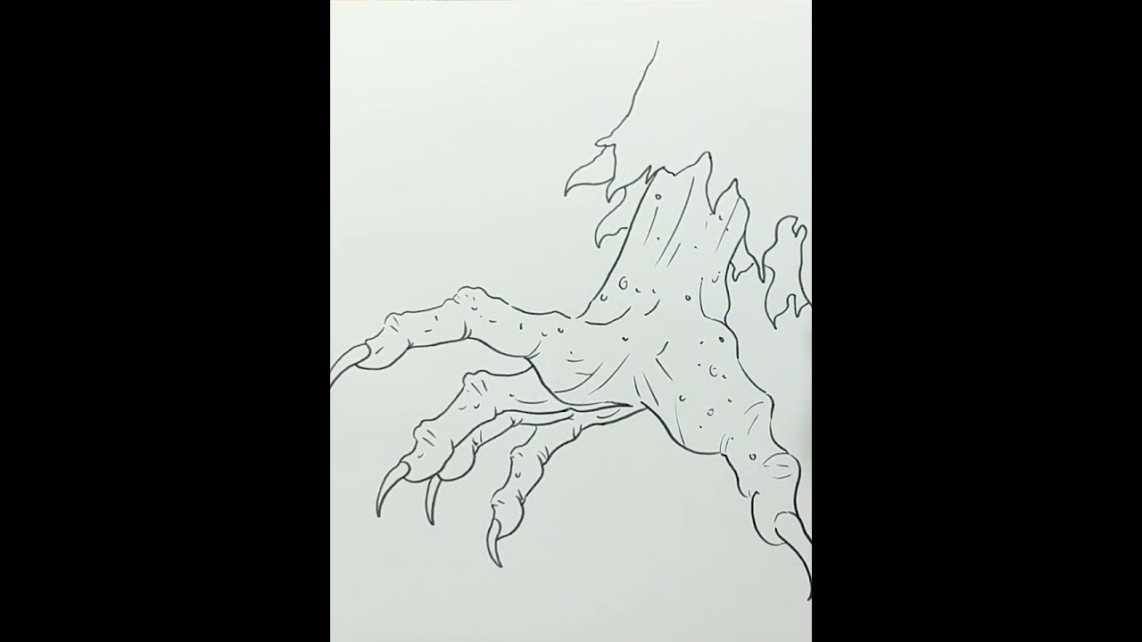 DRAWING WITCH HAND