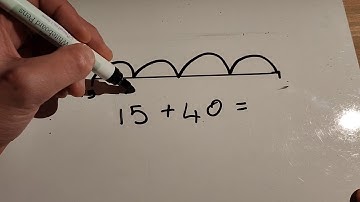 Year 2 Maths   Using a number line   part 1