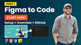Figma to HTML/CSS/JS – Complete Beginner Guide (Part 1: Project Setup + Figma Walkthrough)
