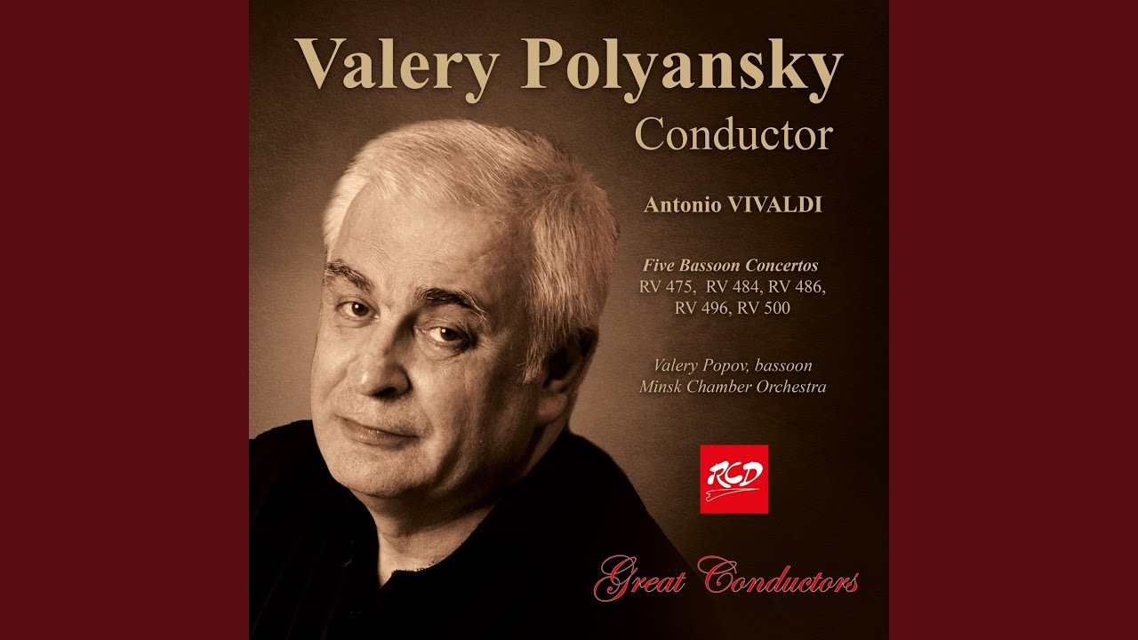 Bassoon Concerto in G Minor, RV 496 I. Allegro (Recorded 1989) YouTube