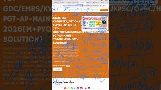 #UPPSC-GDC-ASSISTANT PROFESSOR-CHEMISTRY-PRE-31/5/26/HOW TO PREPARE FOR MAINS-18/9/26/M+PYQ-UPPCS+//