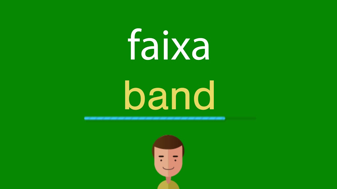 Como Dizer Faixa Em Ingl s YouTube