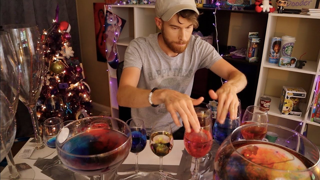 МАЙКЛ ДЖЕКСОН ИГРАЛ НА ВИННЫХ БОКАЛАХ!