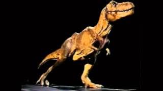(ORIGINAL VIDEO)STOP MOTION TYRANNOSAURUS. BUILT BY TIPPETT IN 1993. READ DESCRIPTION .