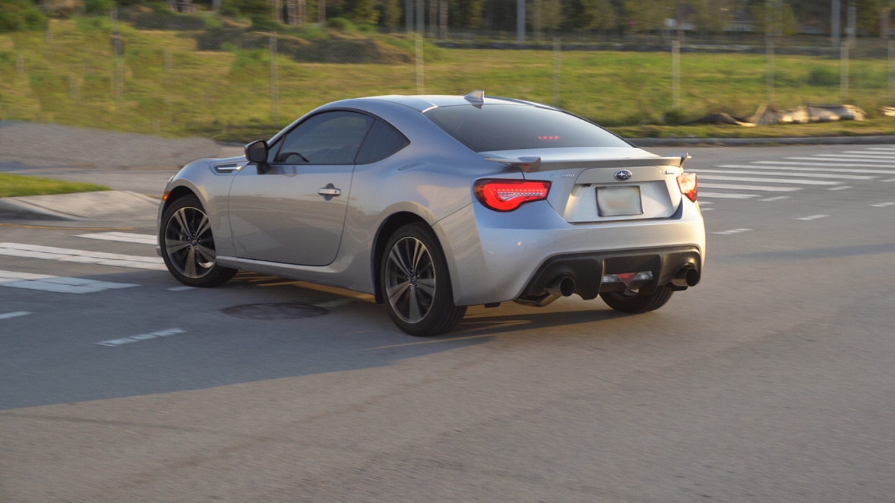BRZ Straight Pipe Exhaust YouTube