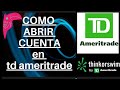 🤙Como abrir una cuenta en el broker TDAmeritrade 2020, fácil y rápido. Argentina y Latinoamérica🤙